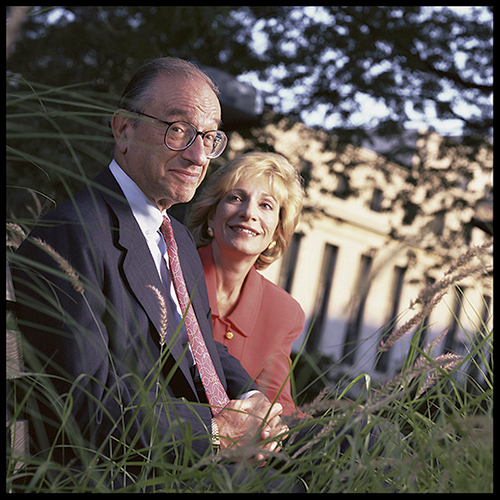 Alan Greenspan & Andrea Mitchell