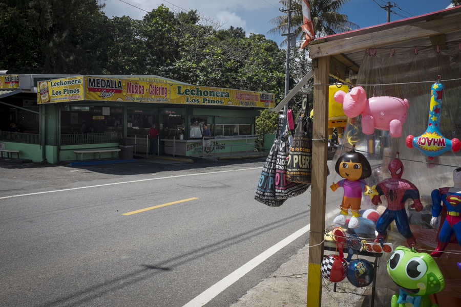 Lechonera Los Pinos, Cayey, Puerto Rico