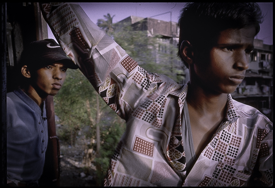 "Tomboy" riding the rails in Mumbai